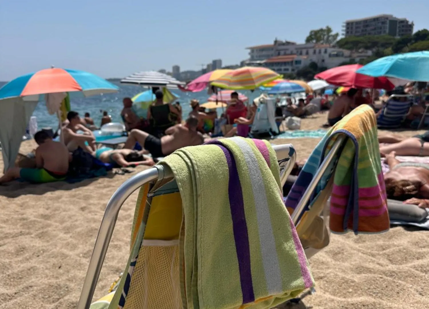 Beachfront Rooftop Haven Studio In Playa De Aro Platja d'Aro Apartment